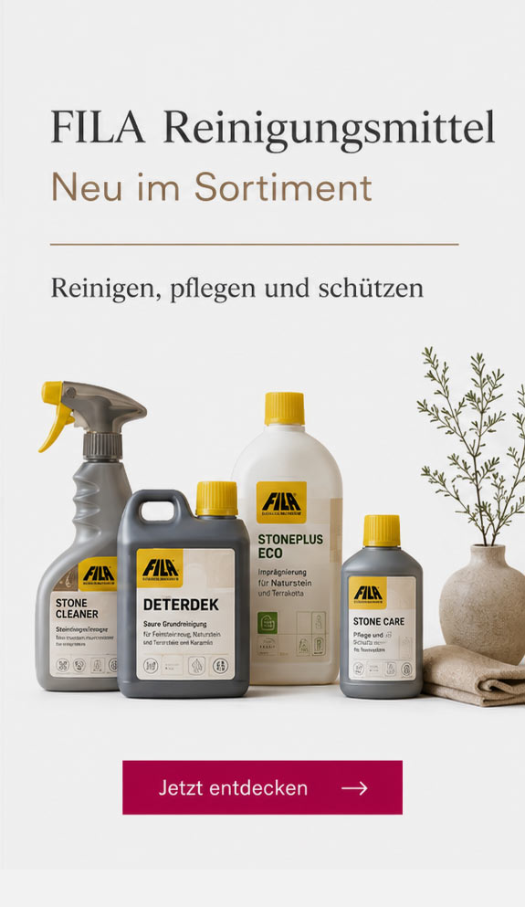 FILA Reinigungsmittel für Naturstein und Fliesen – reinigen, pflegen und schützen