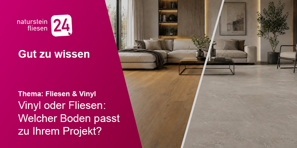 Thumbnail zum Beitrag Vinyl oder Fliesen: Welcher Boden passt zu Ihrem Projekt?