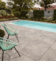 Preview: EMPEROR SQUARE SARONE CASTAGNO Feinsteinzeug Keramik Terrassenplatten