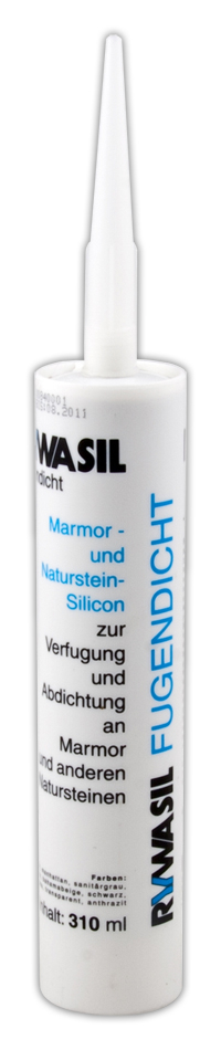 RYWASIL Fugendicht - Marmor- und Natursteinsilicon - SILBERGRAU