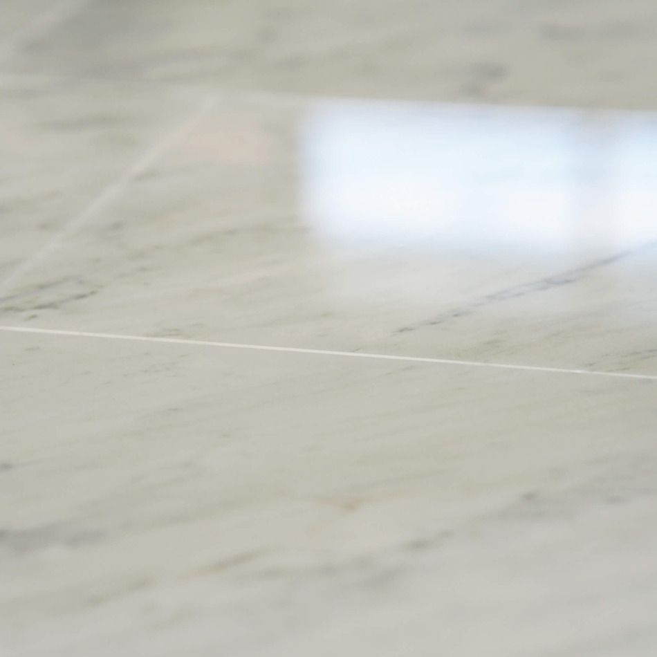 Marmorfliese Bianco Carrara poliert