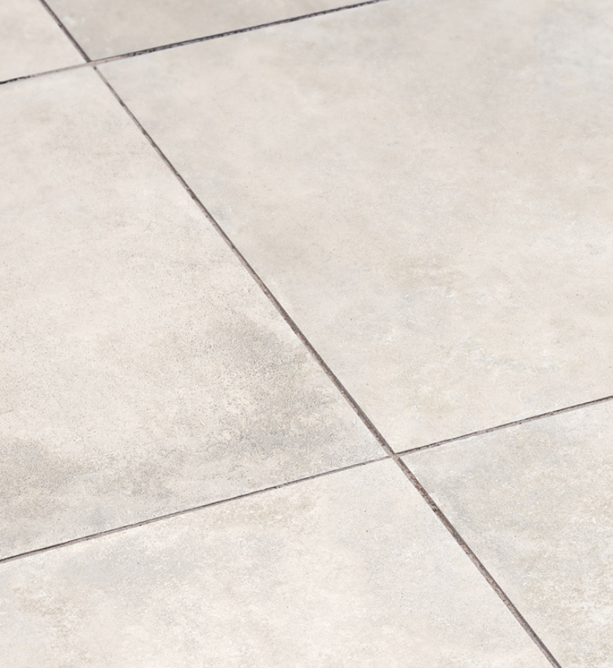 EMPEROR SQUARE LIBERTY WHITE Feinsteinzeug Keramik Terrassenplatten