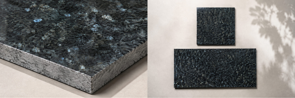 Blue Pearl Granitfliesen mit polierter Oberfläche und erhältlichen Formaten