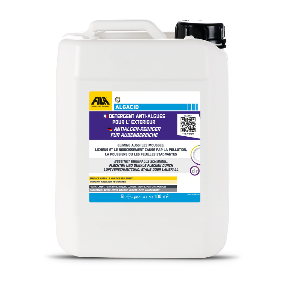 Fila ALGACID 5 Liter Algenentferner für Außenflächen