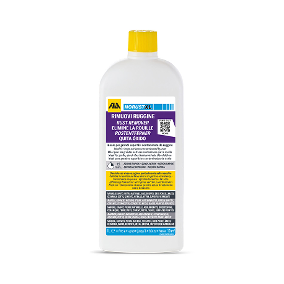 Fila NORUST XL 1 Liter Rostfleckenentferner für Naturstein & Fliesen