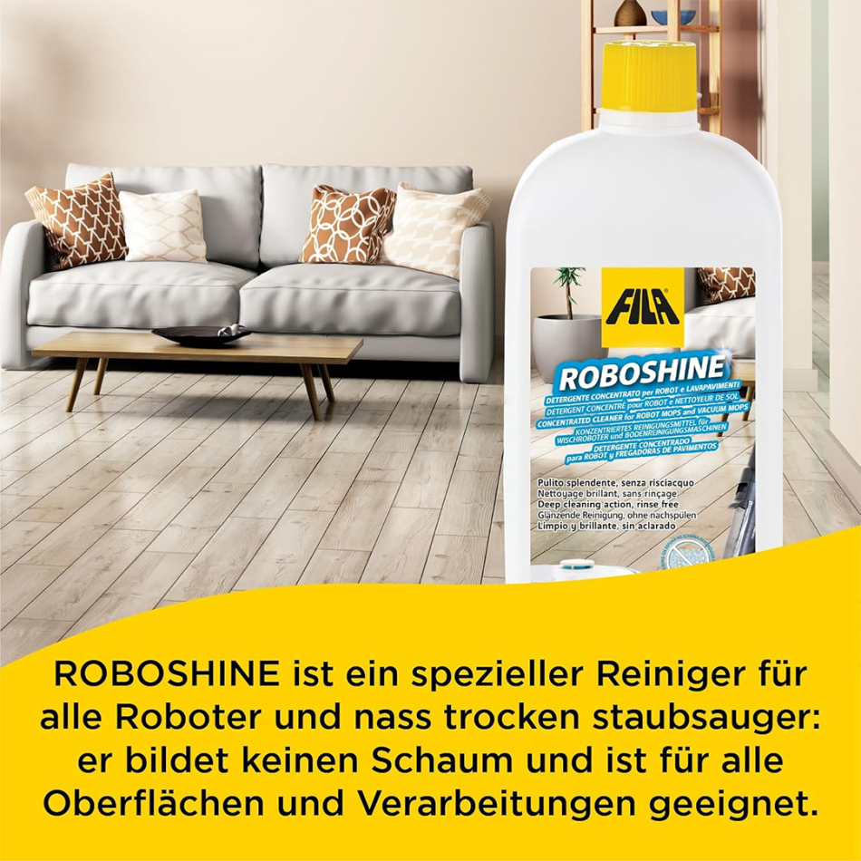 Fila ROBOSHINE 1 Liter für Wischroboter