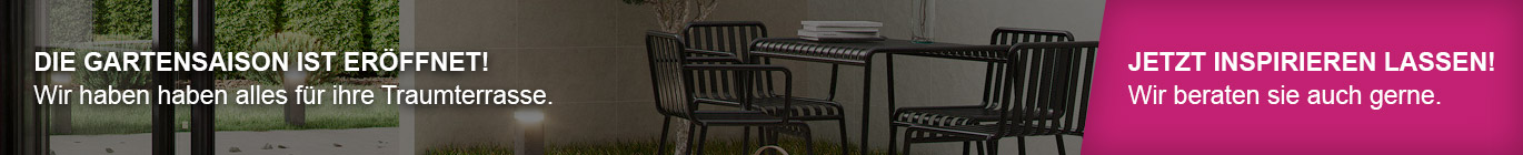 Passende Terassenplatten für ihre Traumterasse