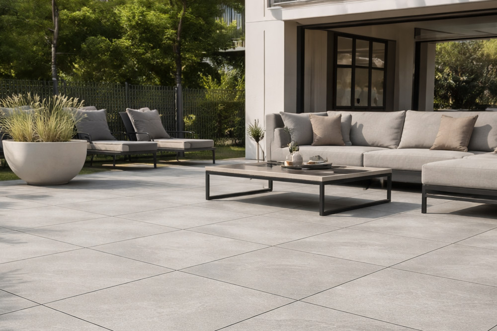 Terrassenplatten der Marke Mirage